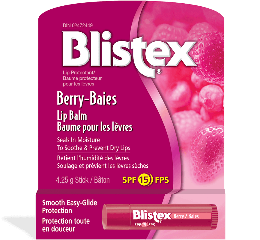 Package of Blistex Berry Balm - Learn More