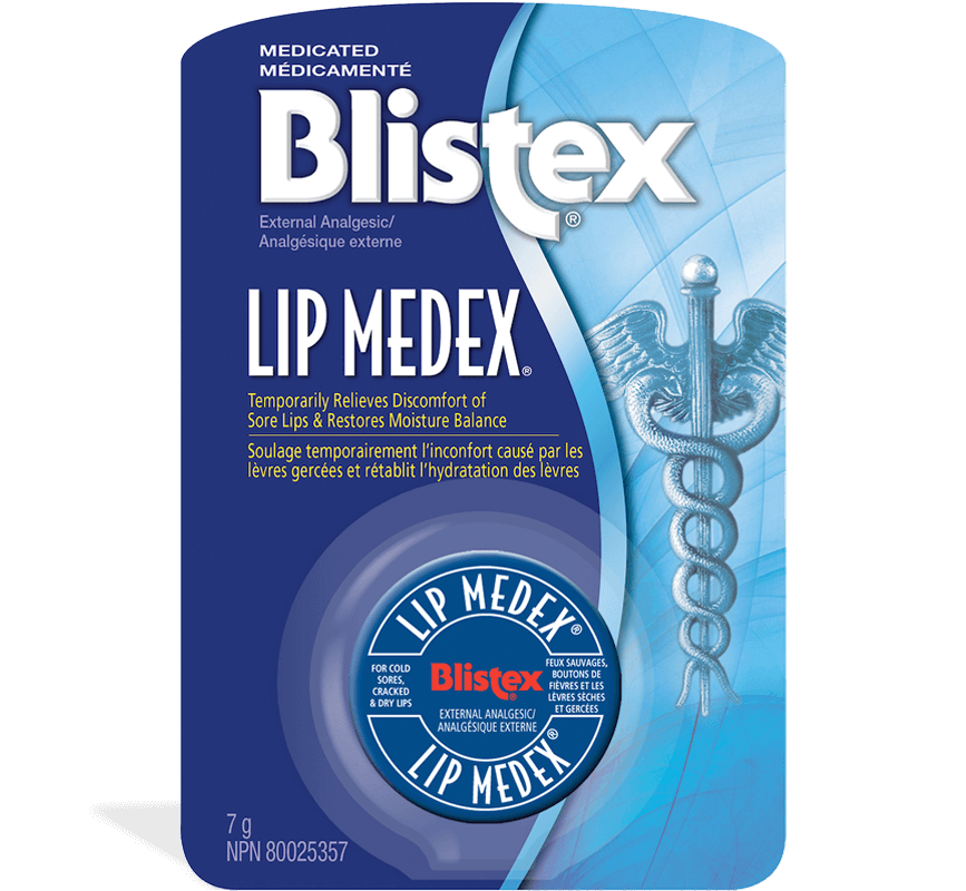 Package of Blistex Lip Medex