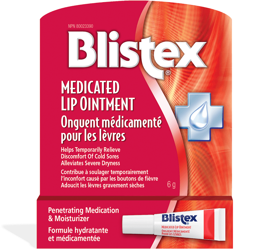 Package of Blistex Medicated Lip Ointment - Learn More