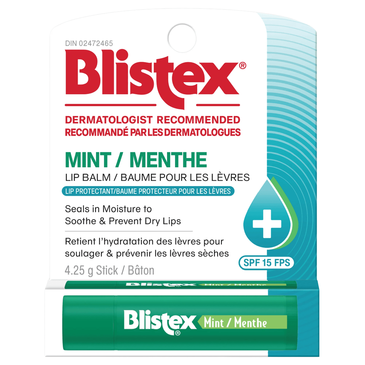 Package of Blistex Mint Lip Balm - Learn More