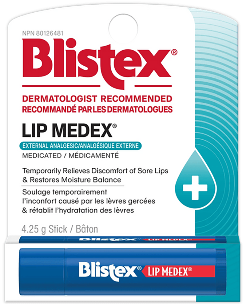 Package of Blistex Lip Medex Stick - Learn More