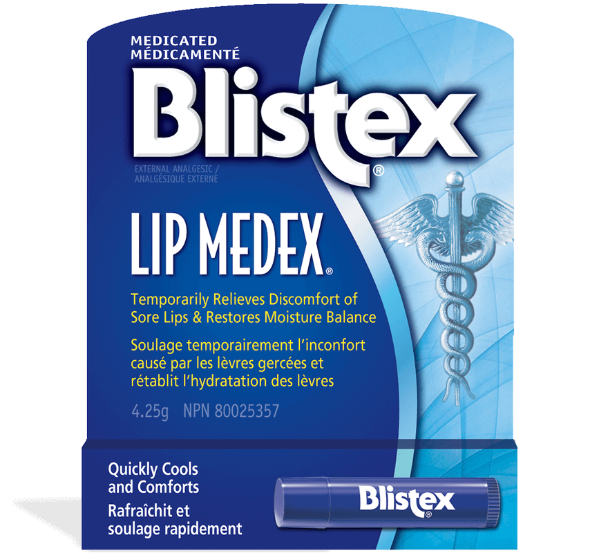 Package of Blistex Lip Medex Stick